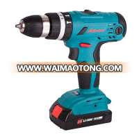 18V 2 Speed Li-ion Cordless Hammer drill, Changeable Carbon Brush